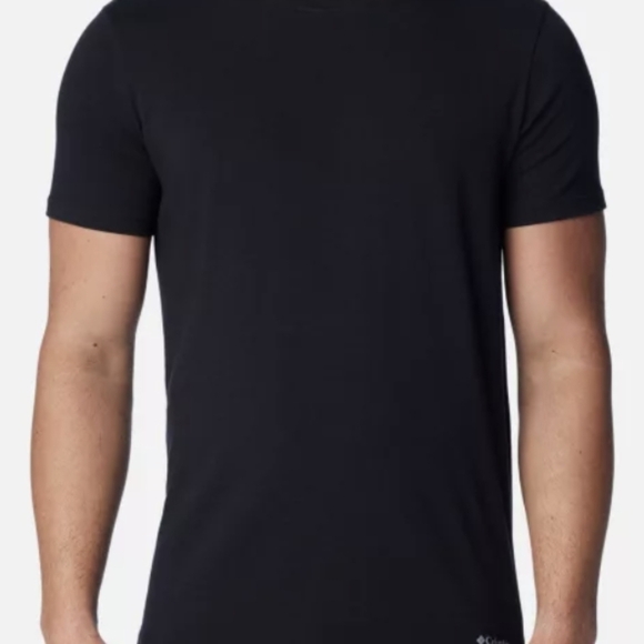 NWT 3pack Columbia t shirt Cotton Stretch Crew Tee, black white & gray Size XL - Picture 12 of 15